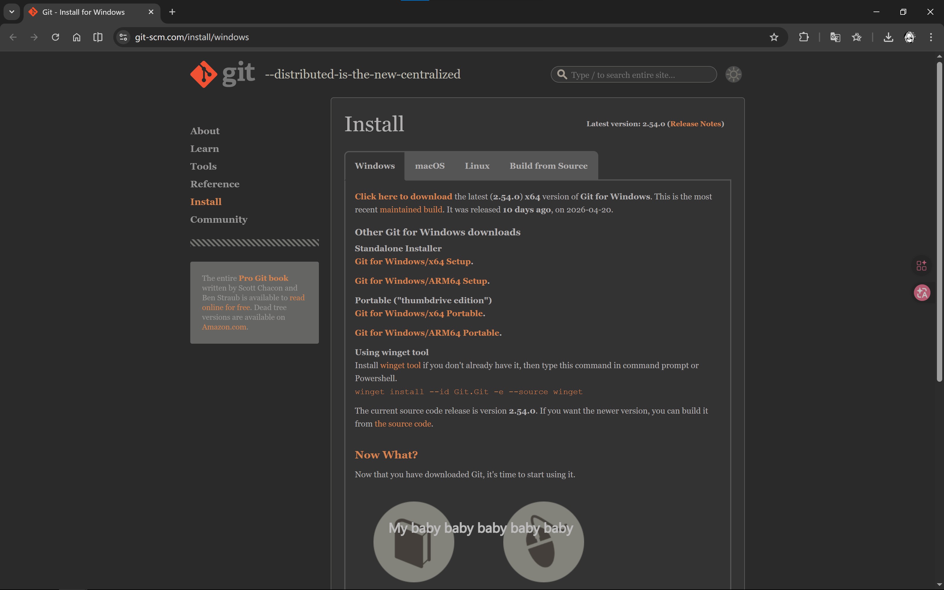 Git Download Page
